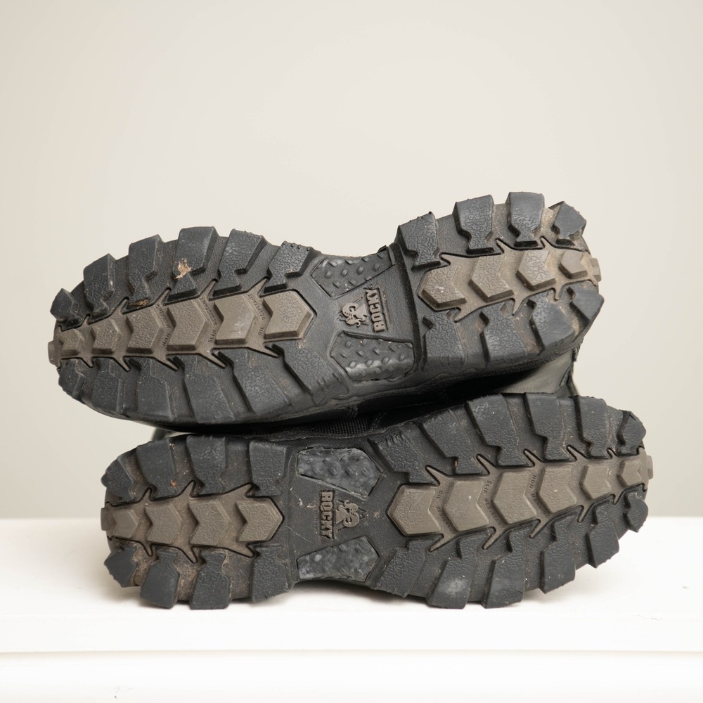 Rocky Alpha Force Waterproof Tactical‎ Boots Black Size M5/W6.5 Utility Law Duty - Picture 6 of 6